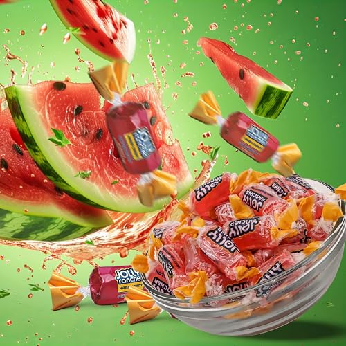 Watermelon Jolly Ranchers Hard Candy – Original Flavor – Bulk Bag for Birthday Parties  
Watermelon Jolly Ranchers Hard